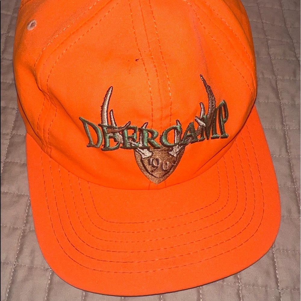 Vntg Deer Camp 1996 vintage hunting hat